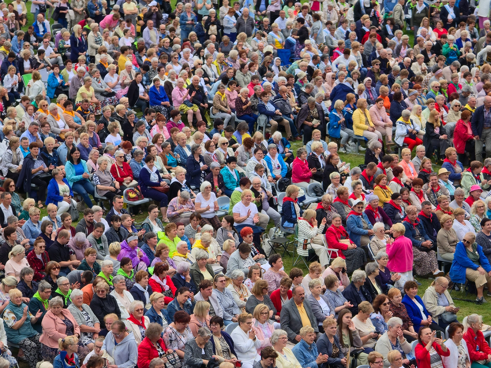 XIII Ogólnopolska Pielgrzymka Żywego Różańca na Jasną Górę, 6 – 7 czerwca 2025 r. fot. Mateusz Kuca