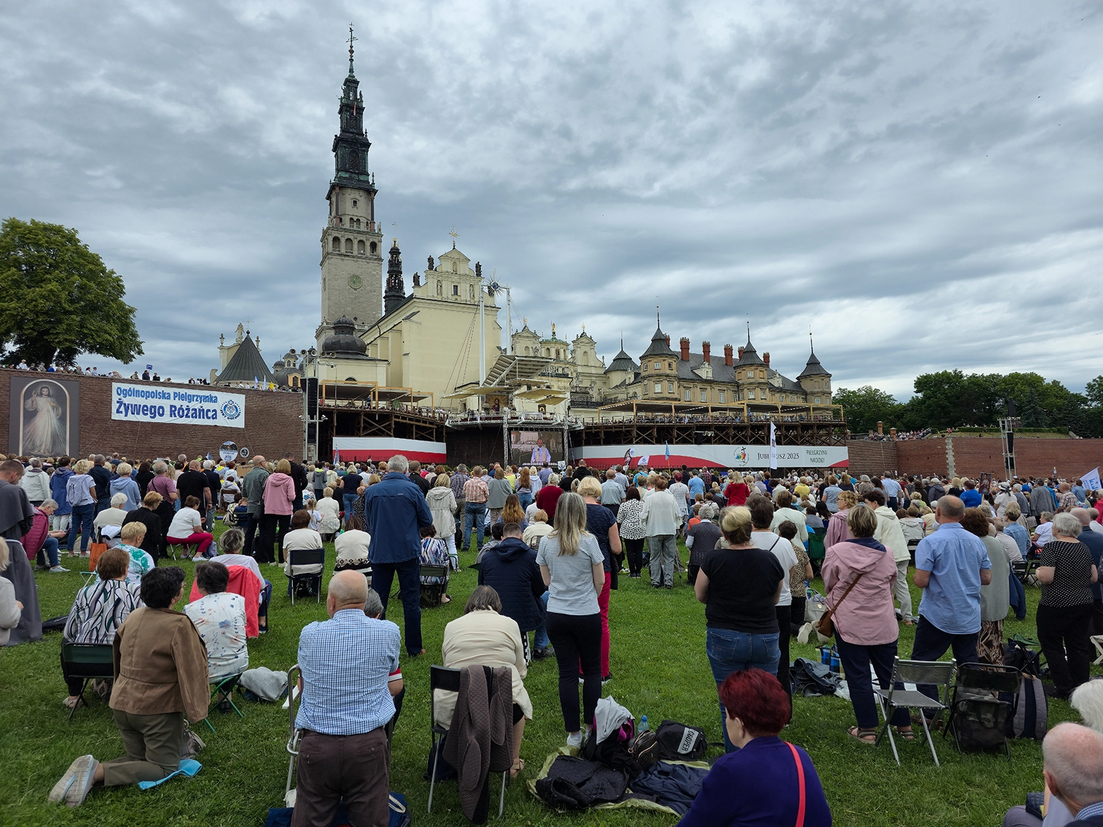 XIII Ogólnopolska Pielgrzymka Żywego Różańca na Jasną Górę, 6 – 7 czerwca 2025 r. fot. Mateusz Kuca