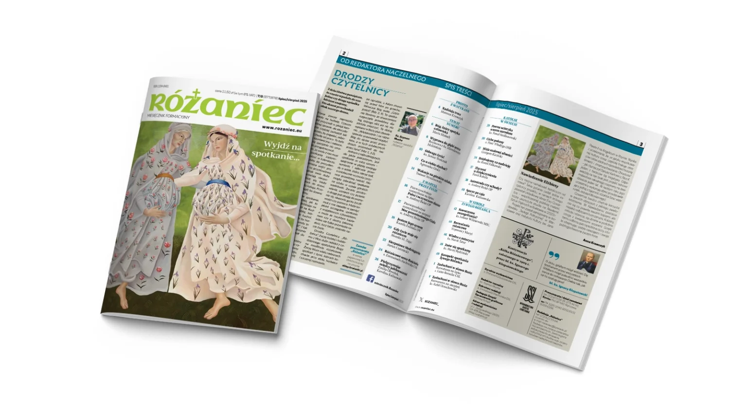 Nowy Numer Miesięcznika Różaniec Wakacje 2025 R