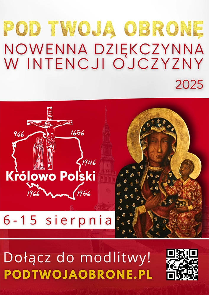 Pod Twoją Obronę - Nowenna Dziękczynna W Intencji Ojczyzny - plakat