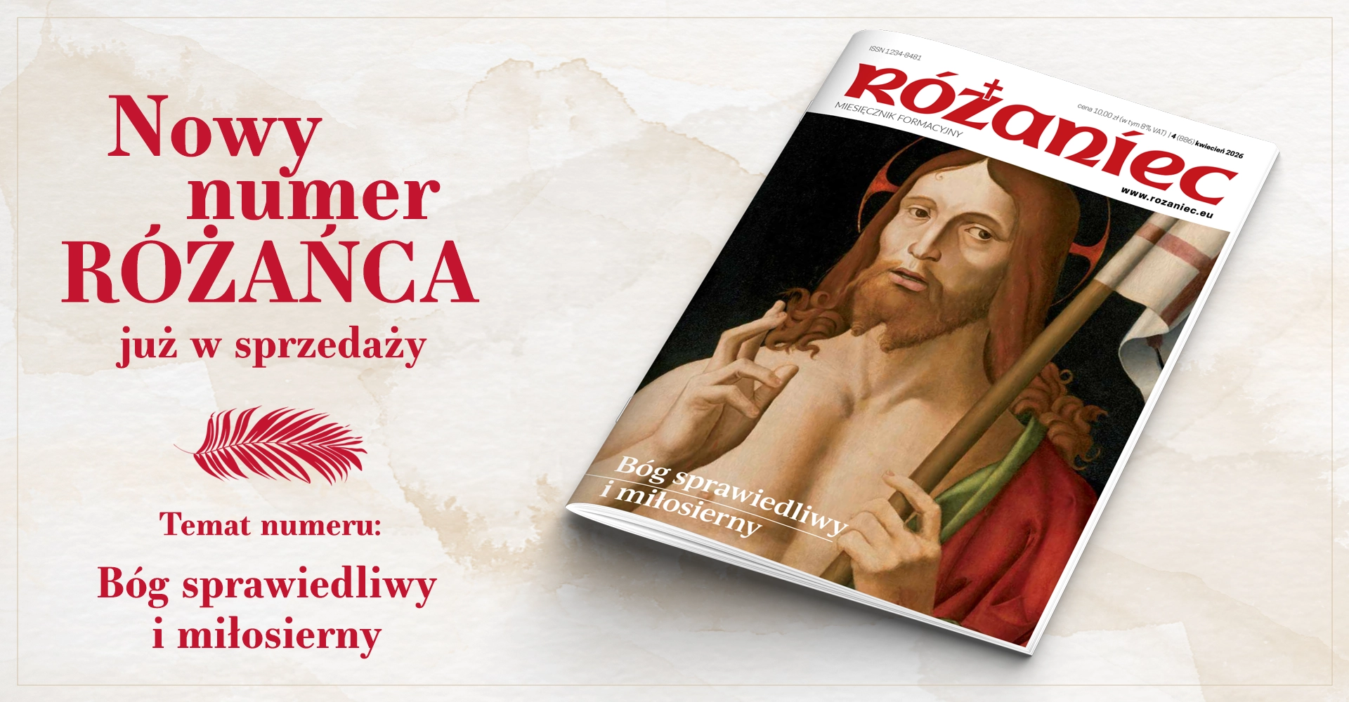 Nowy Numer Miesięcznika Różaniec Kwiecień 2026 R