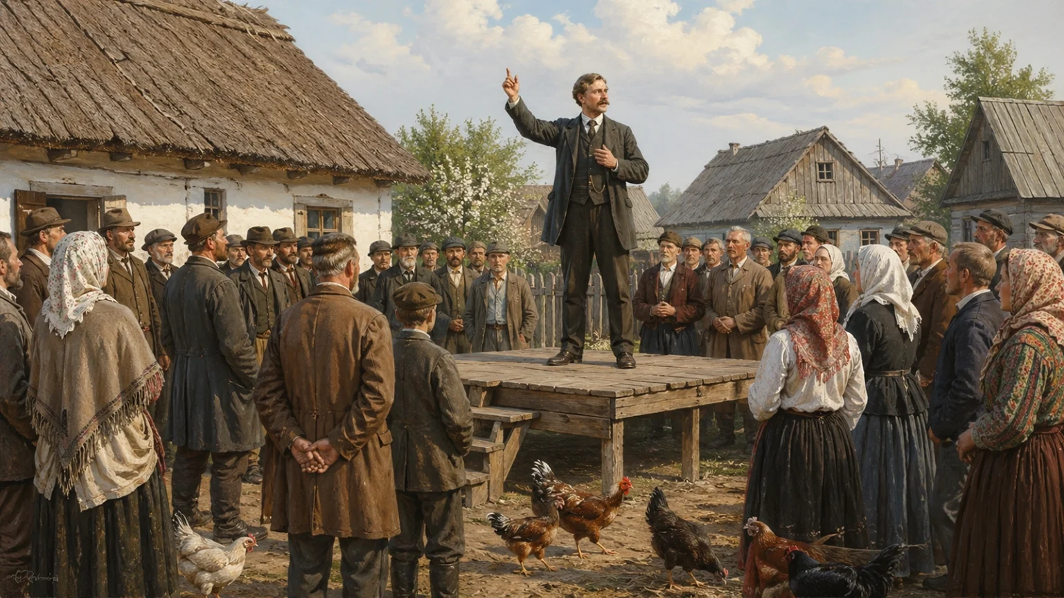 Otwarte starcie z postępowcami