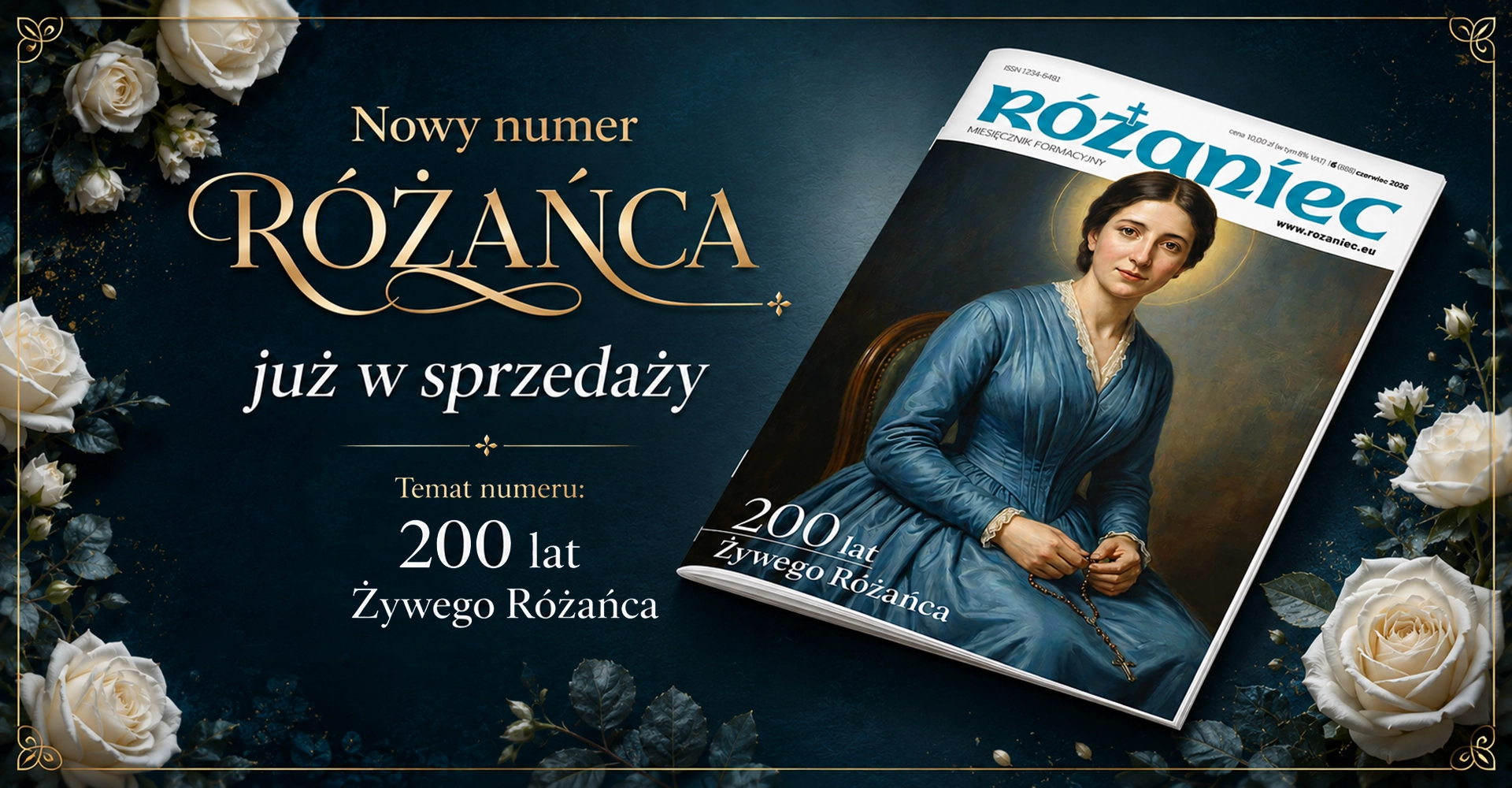 Nowy Numer Miesięcznika Różaniec Czerwiec 2026 R